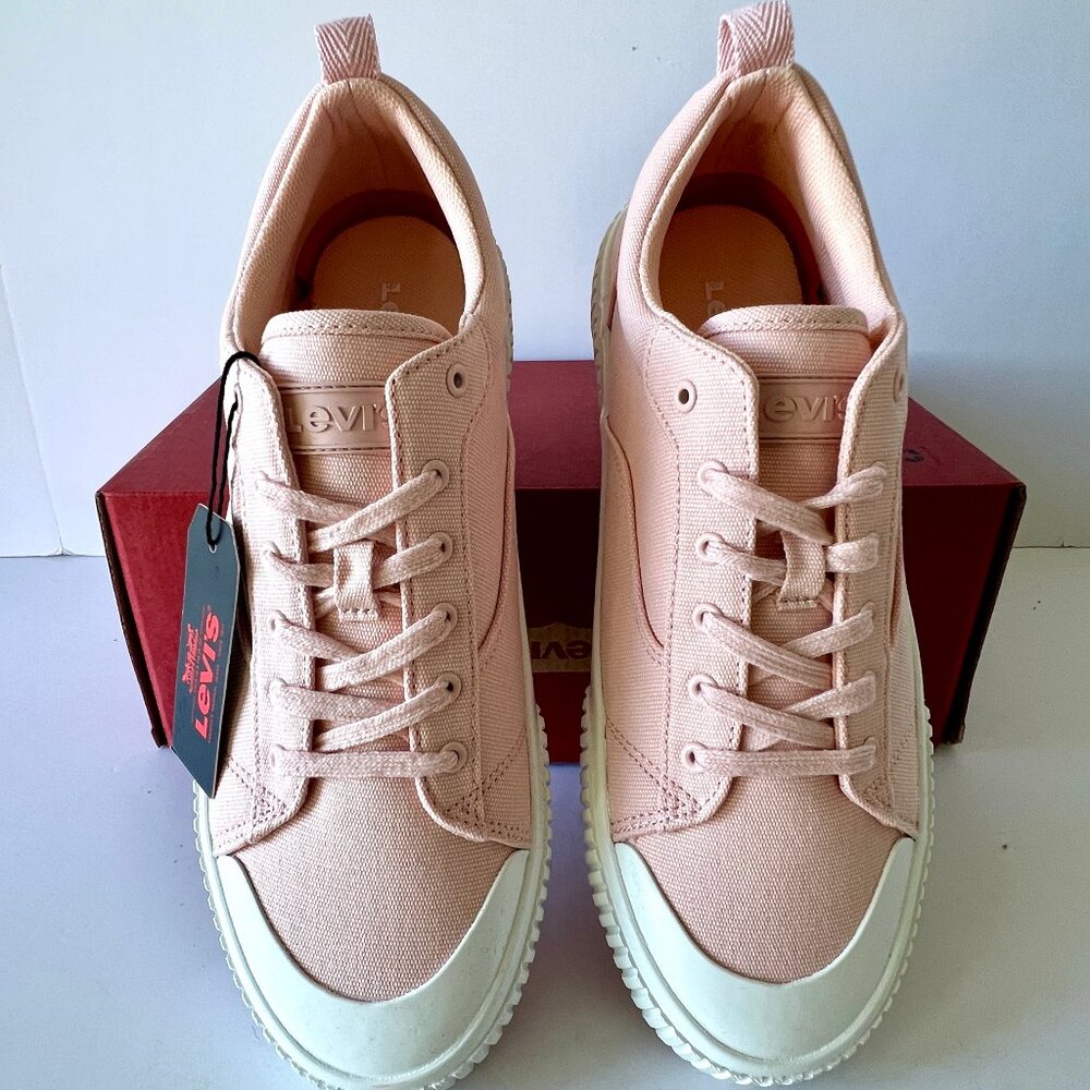 Levi's Sneakers Emma Rose, Pink Canvas, Size 9M New!